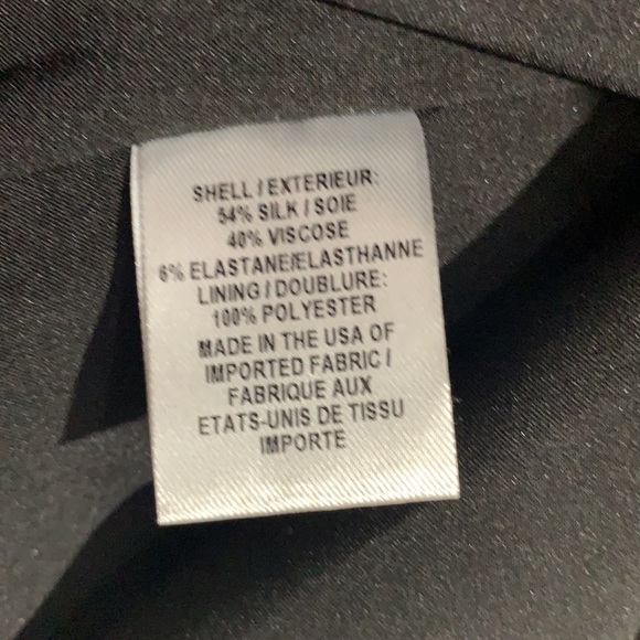 Milly Silk Keyhole & Tie Turtle Neck Blouse - Picture 8 of 10